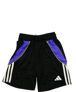 Černo-fialové sportovní kraťasy Adidas 