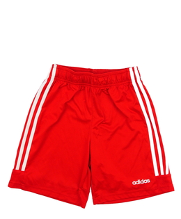 Červené sportovní kraťasy Adidas 