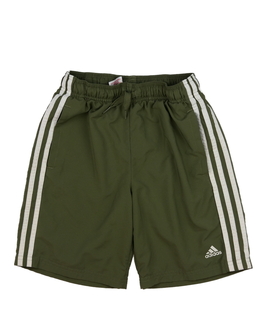 Khaki plážové kraťasy Adidas