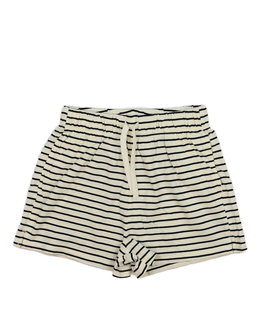 Krémové pruhované kraťasy H&M