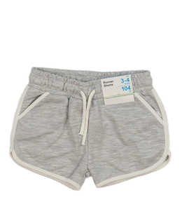 Nové šedé melírované kraťasy Primark 