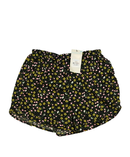 Nové černé květinové vzdušné kraťasy Primark 