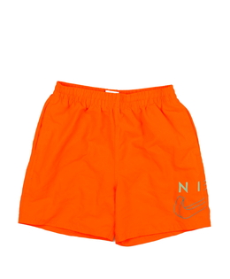 Oranžové plážové kraťasy Nike 