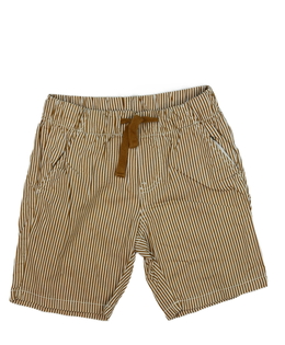 Hnědé pruhované kraťasy H&M