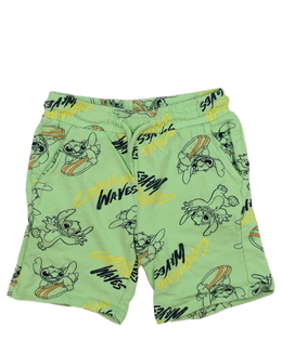 Zelené kraťasy Stitch 
