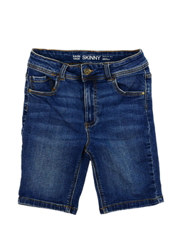 Modré riflové kraťasy skinny Primark 