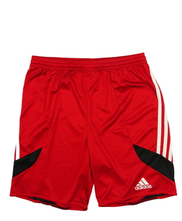Červené sportovní kraťasy Adidas 