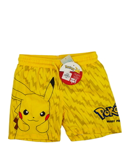 Nové žluté plážové kraťasy Pokémon Primark 