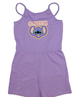 Fialový kraťasový overal Stitch Disney George 