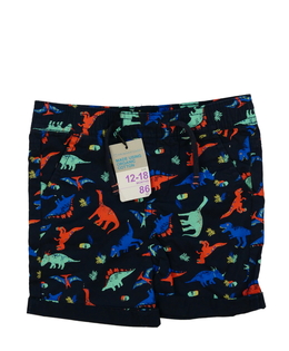 Nové tmavé dinosauří kraťasy Primark 