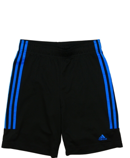 Černo-modré sportovní kraťasy Adidas