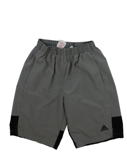 Šedo-černé plážové kraťasy Adidas
