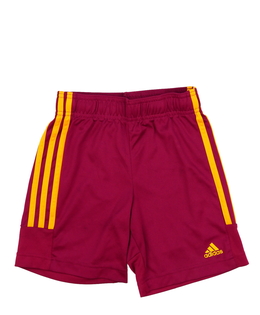 Červené sportovní kraťasy Adidas 