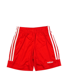 Červené sportovní kraťasy Adidas 