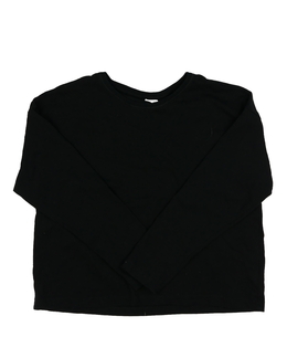 Černé kratší triko Next