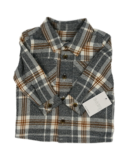 Nová šedo-hnědá košile 