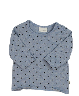 Modré melírované triko s hvězdami Next