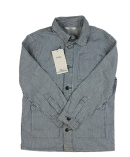 Nová pruhovaná riflová košile M&S