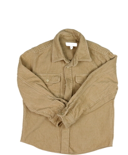 Hnědá manšestrová košile 