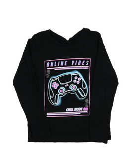 Černé triko s herním motivem George