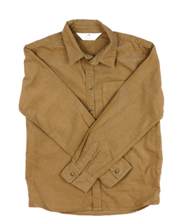 Hnědá manšestrová košile H&M