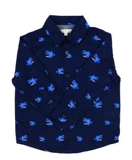 Tmavě modrá košile Bluezoo 