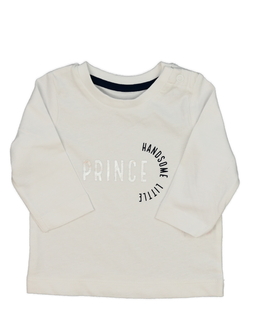 Bílé triko s nápisy