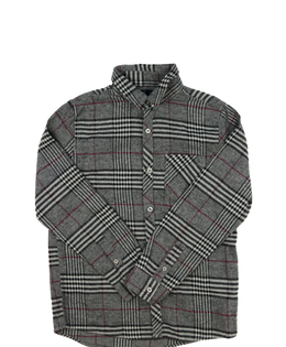 Šedá pruhovaná košile Next