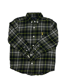 Tmavá kostkovaná košile Next