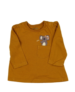 Hnědé triko s koalou Nutmeg