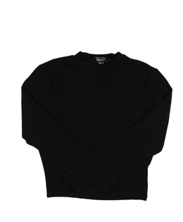 Černý crop top New Look 