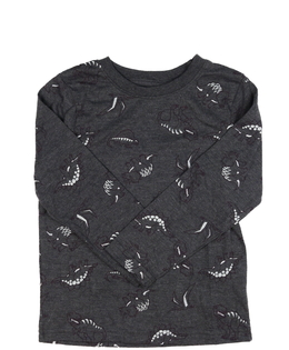 Šedé triko s dinosaury Nutmeg