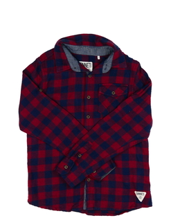 Červeno-modrá kostkovaná košile Sonneti 