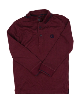 Bordo triko s límečkem F&F