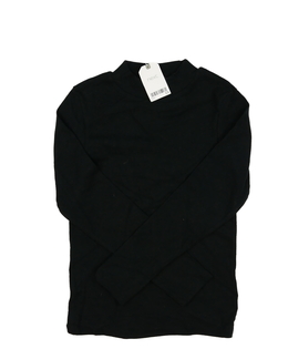 Nové černé teplejší triko Next