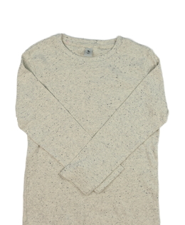 Krémové melírované triko Tu 