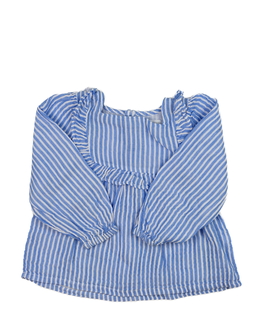 Modro-bílá pruhovaná halenka Primark