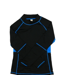 Černo-modré sportovní triko Tu 