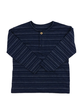 Tmavě modré melírované triko Tu 