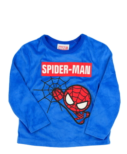 Modré teplé domácí triko Marvel Primark