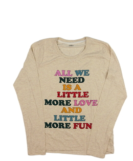 Světle hnědé triko s nápisy vel. 176