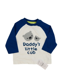 Nové bílo-modré triko se zvířátkem Nutmeg