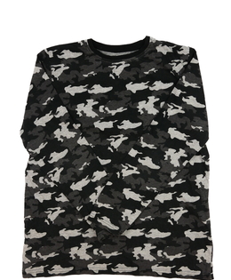 Šedé maskáčové triko Primark 