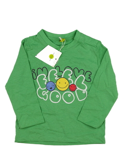 Nové zelené triko se smajlíky 