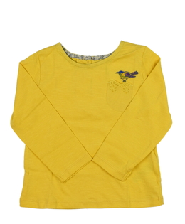 Žluté triko s kapsičkou Next