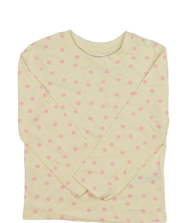 Krémové triko s kolečky Primark 