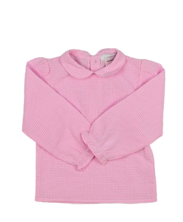 Růžová halenka s límečkem