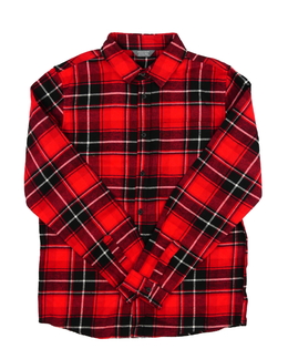 Červená kostkovaná košile Primark 