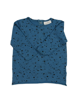 Modré vzorované triko Next