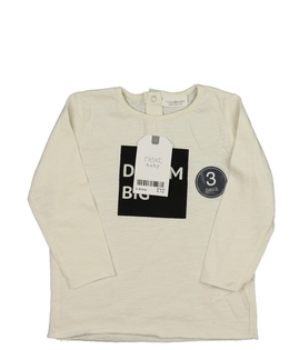 Nové krémové triko s nápisem Next